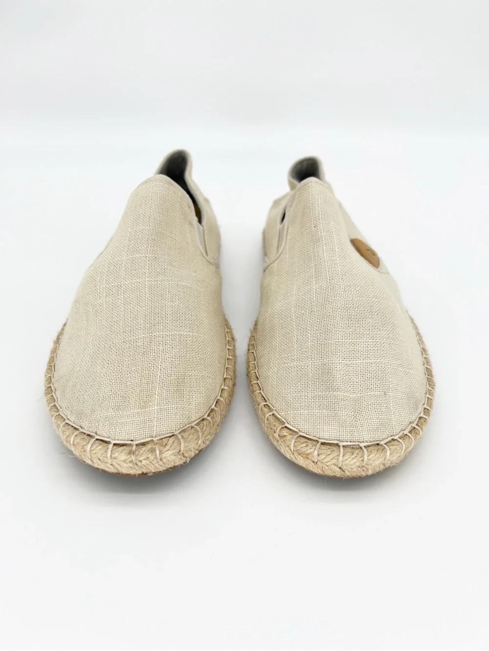 OluKai Women's Espadrille Slip-Ons in Beige